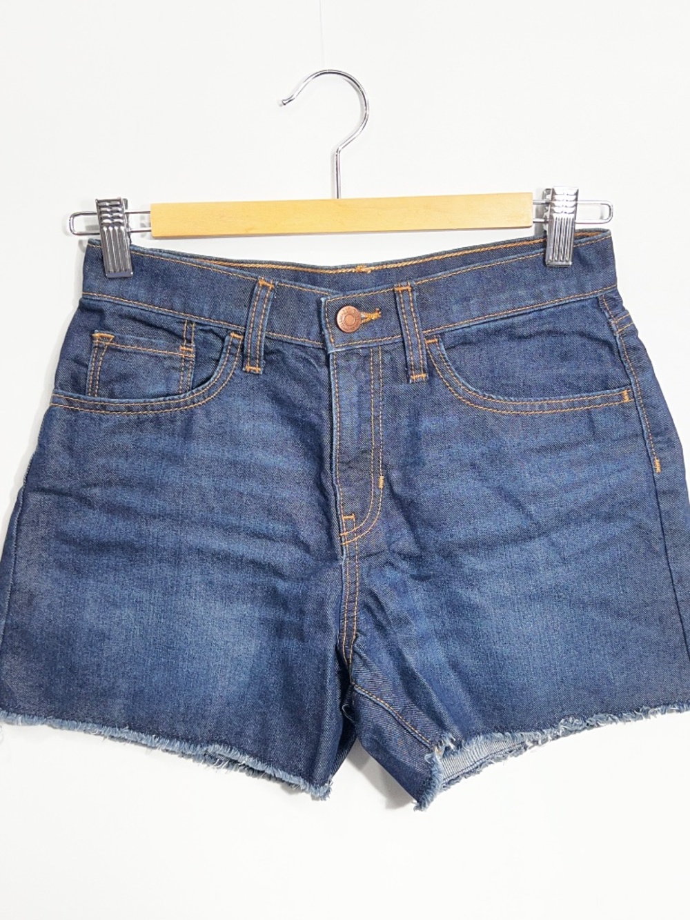 Old Navy Dark Blue Denim Cutoff Shorts